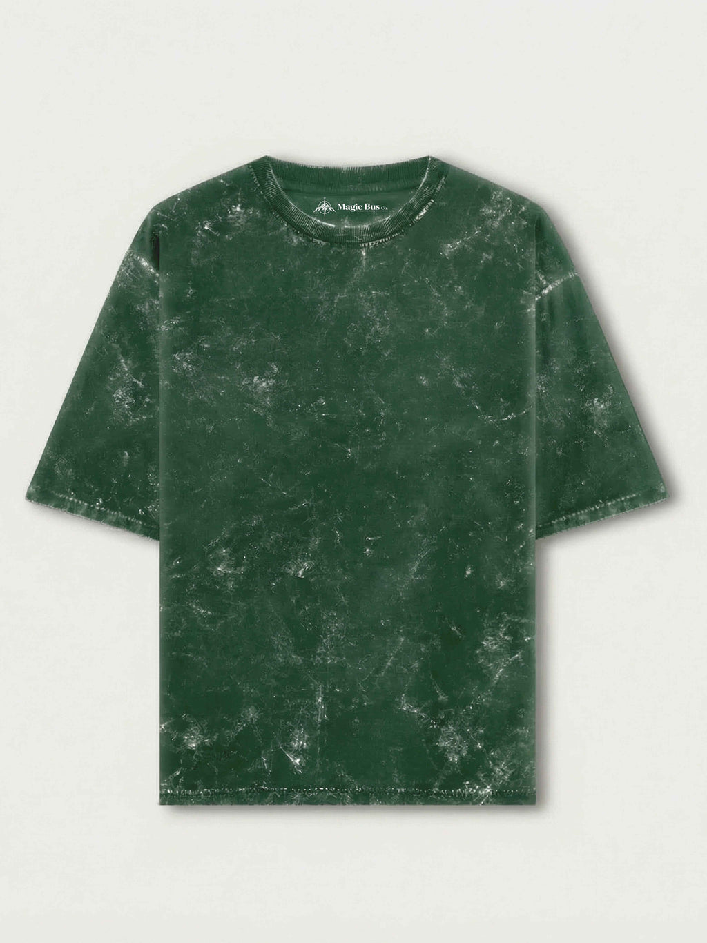Premium Oversized Acid Wash Blue T-Shirt – 240 GSM Heavyweight Cotton