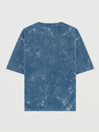 Premium Oversized Acid Wash Brown T-Shirt – 240 GSM Heavyweight Cotton