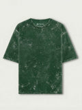 Premium Oversized Acid Wash Green T-Shirt – 240 GSM Heavyweight Cotton