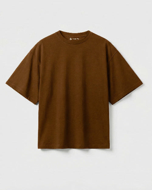 Oversized Fit French Terry T-Shirt.