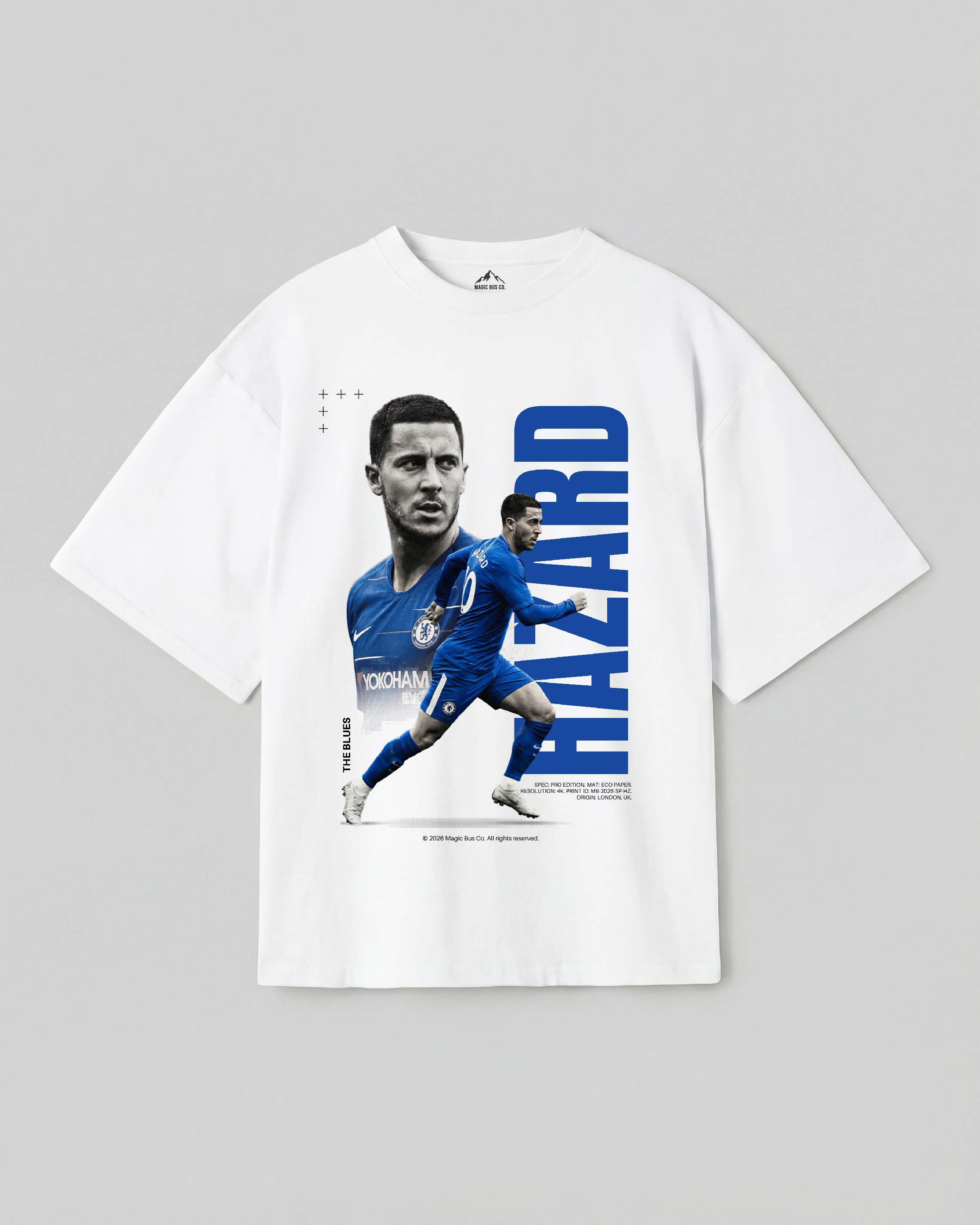 London Blue Maestro Football Graphic T-Shirt