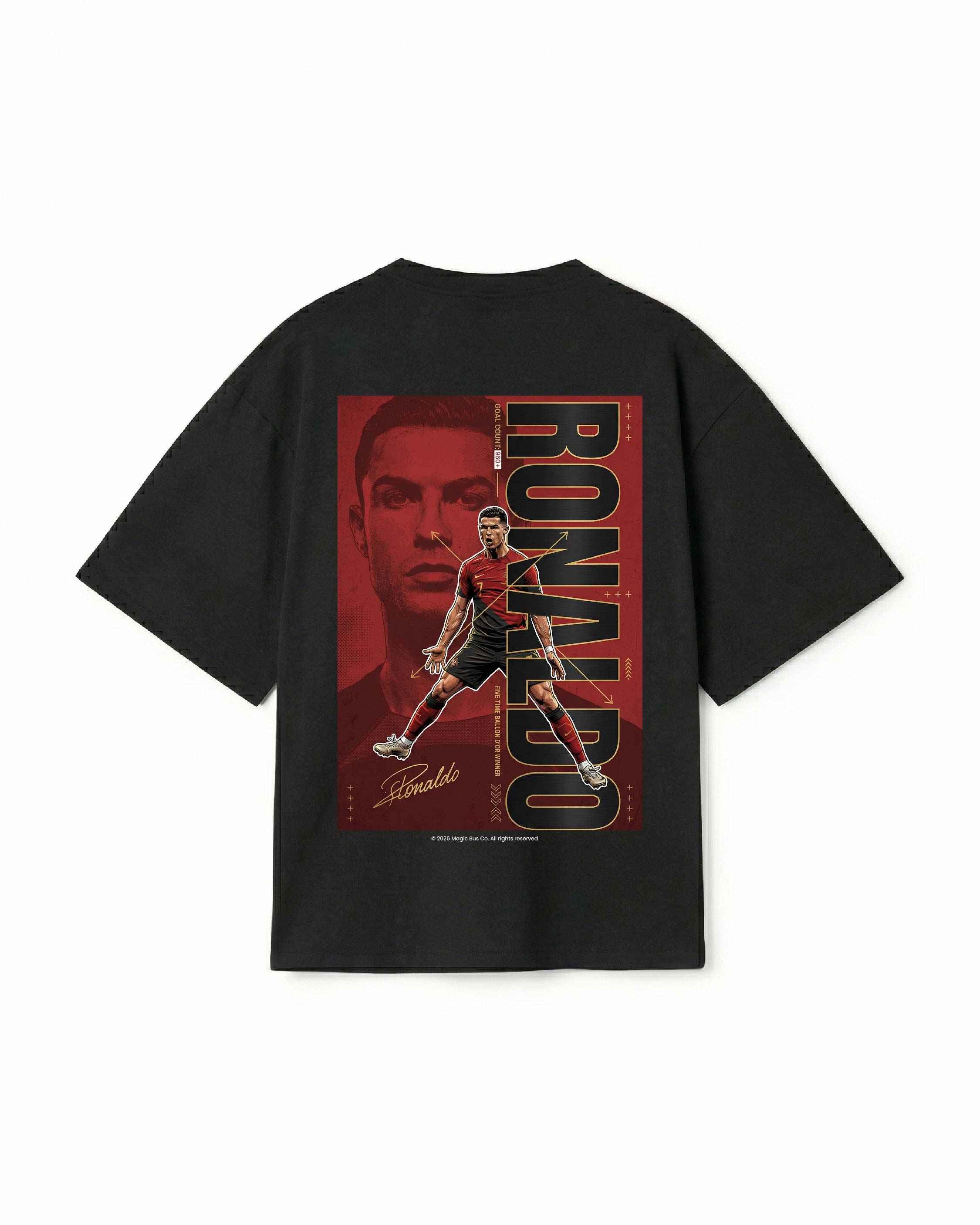Portuguese Icon Football Graphic T-Shirt