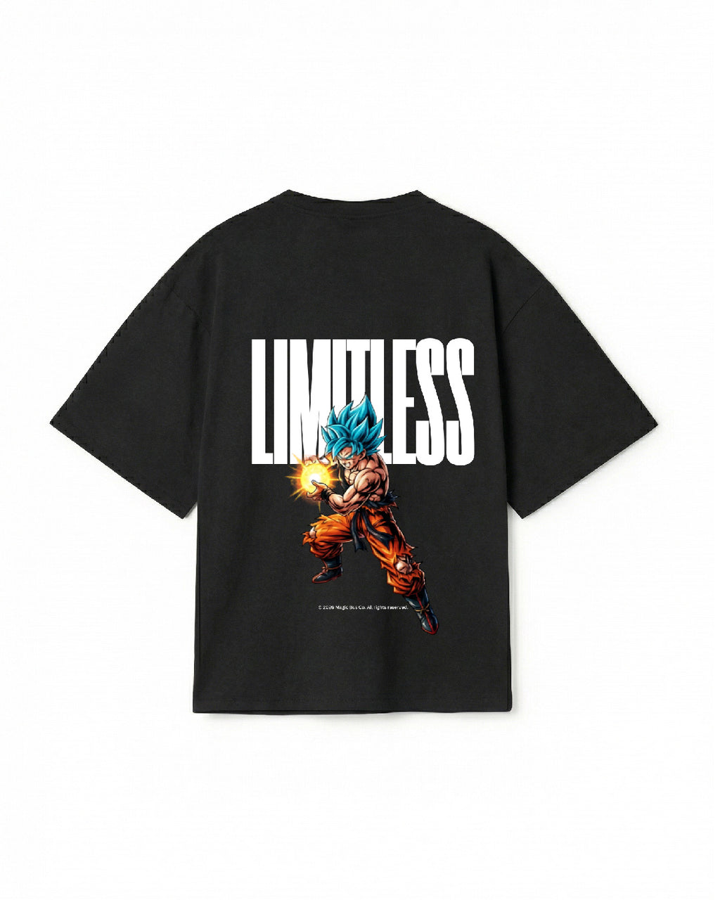 Limitless Anime Oversized Streetwear T-Shirt
