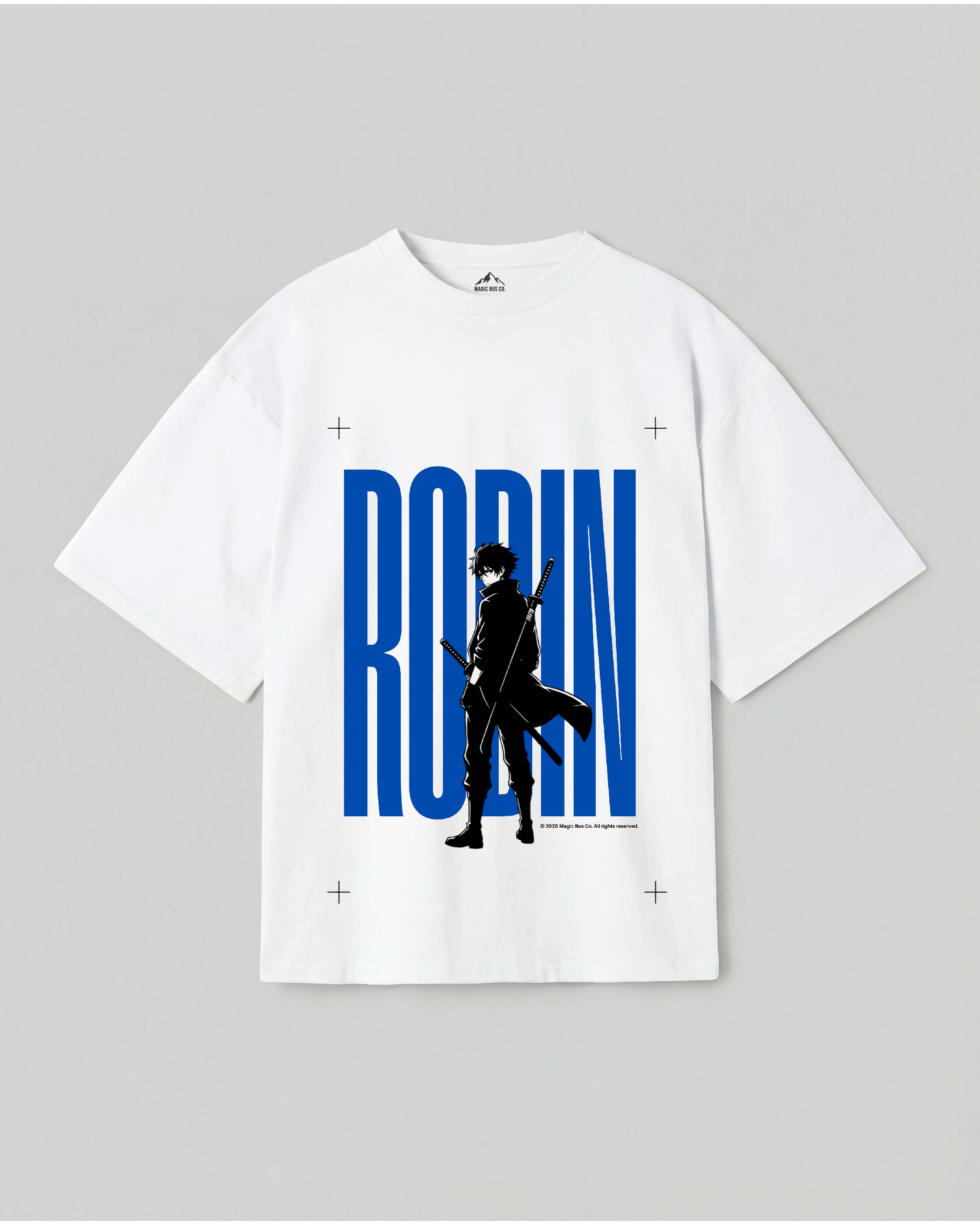 Ronin Anime Graphic Oversized Streetwear T-Shirt